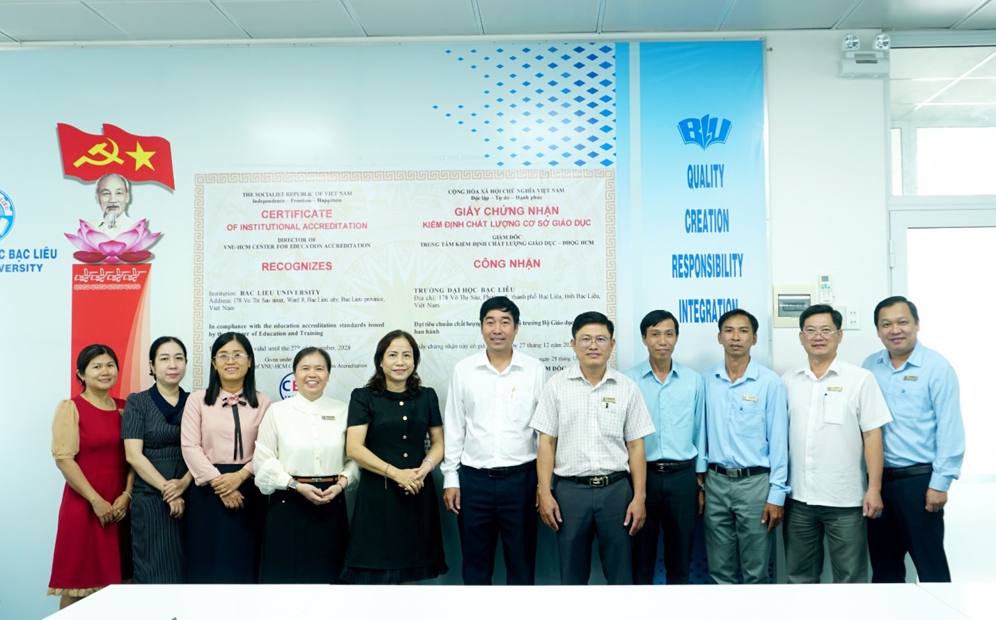 TRƯỜNG ĐẠI HỌC BẠC LIÊU TỔ CHỨC HỘI ĐỒNG THẨM ĐỊNH CHƯƠNG TRÌNH ĐÀO TẠO NGÀNH KINH TẾ NÔNG NGHIỆP